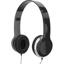 Auriculares "cheaz" personalizado negro intenso