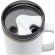 Vaso térmico con pajita Melbourne 1200ml acero reciclado Blanco detalle 29