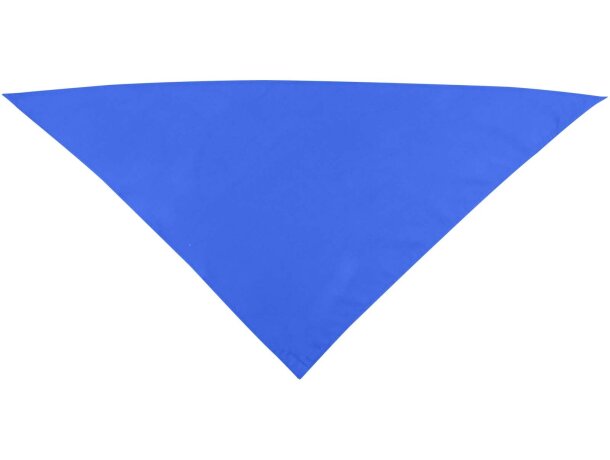 Pañuelo Heracles de poliéster reciclado con certificado GRS Azul real detalle 14