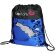 Mochila de cuerdas con lentejuelas 5L Mermaid Negro intenso/azul detalle 1