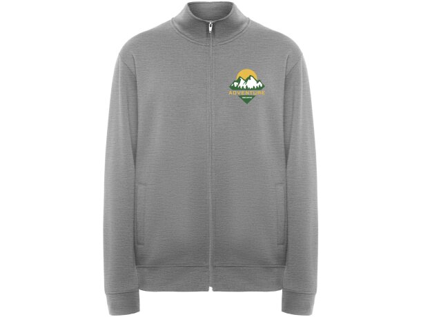 Sudadera cremallera completa unisex Ulan de Roly detalle 26