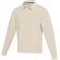 Sudadera polo rugby unisex Clyde algodón orgánico 280 g/m² Avena