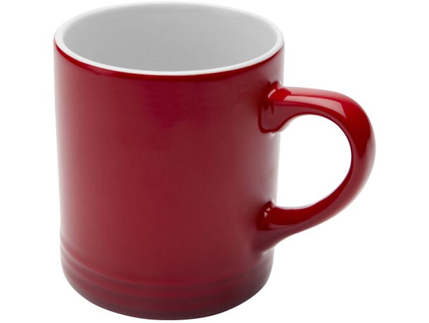 Taza cerámica Laguna 330ml con efecto degradado brillante Azul real detalle 12