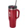Vaso térmico con pajita Melbourne 1200ml acero reciclado Rojo detalle 37