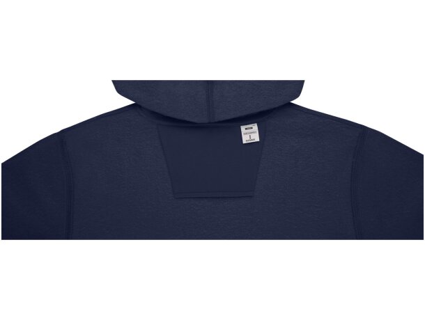 Sudadera con capucha Charon para hombre con interior afelpado Azul marino detalle 28
