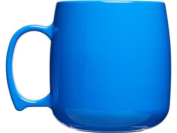 Taza de plástico clásica de 300 ml Azul detalle 9