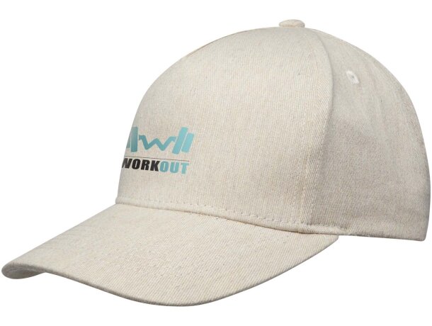 Gorra reciclada cinco paneles con rastreador Aware Onyx detalle 16