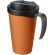 Americano® Grande taza 350 ml con tapa antigoteo Naranja/negro intenso