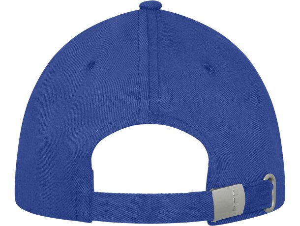 Gorra con ribete de 6 paneles Darton Azul detalle 19