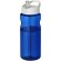 H2O Active® Base Bidón deportivo con tapa con boquilla de 650 ml Azul/blanco