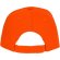 Gorra de 5 paneles con ribete. Personalizadas para tu estilo único Naranja detalle 12