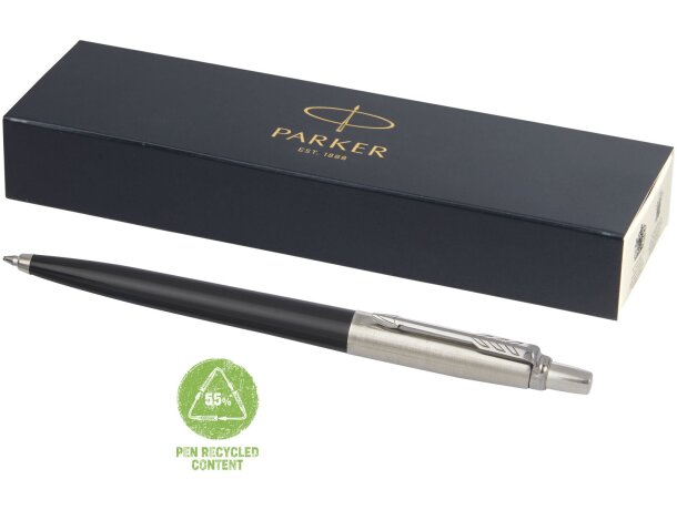 Bolígrafo Parker Jotter Recycled con tinta Quinkflow Blanco detalle 13