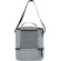 Bolsa térmica con bandolera ajustable personalizada políester reciclado Tundra Gris mezcla detalle 3