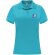 Polo deportivo de manga corta para mujer Monzha Roly Azul turquesa detalle 17