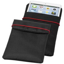 Funda de 7 pulgadas en poliester personalizada negro intenso Funda de 7 pulgadas en poliester personalizada negro intenso