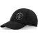 Gorra reciclada de 6 paneles Cool Fit GRS Mica Negro intenso detalle 18