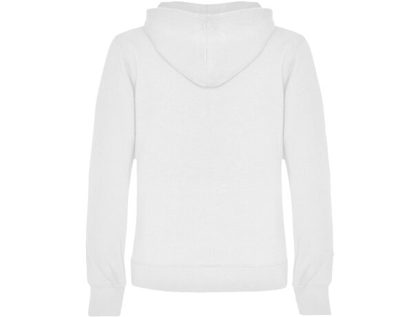 Sudadera con capucha para mujer Urban Roly Blanco detalle 22