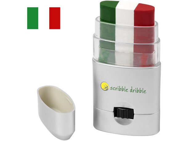 Pintura corporal Velox Verde/blanco/rojo detalle 26
