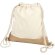 Mochila de cuerdas de yute de algodón 5L Delhi