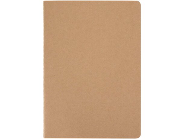 Libreta Slyk A5 kraft sostenible con papel certificado FSC Natural detalle 2