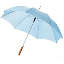 Paraguas mango recto y automático de 23" personalizado azul
