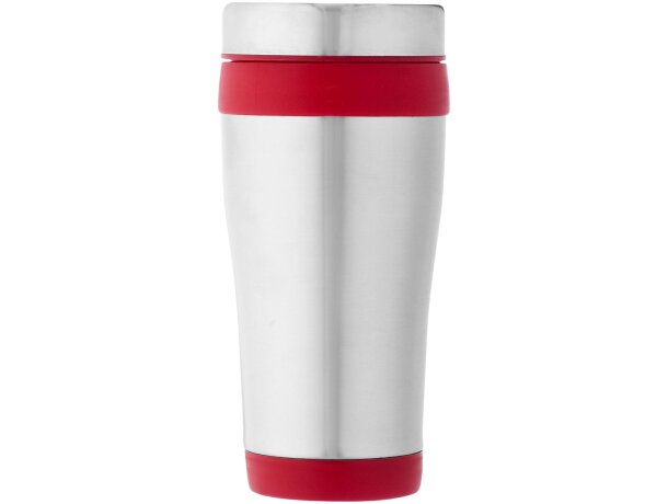 Vaso térmico Elwood con aislamiento de acero reciclado 410 ml Rojo detalle 9