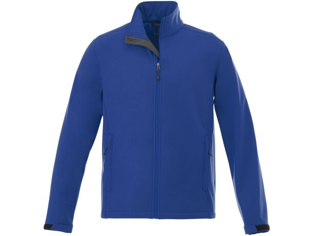 Chaqueta softshell Maxson hombre impermeable transpirable Azul detalle 10