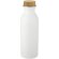 Bidón deportivo blanco de acero personalizado blanco
