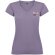 Camiseta cuello pico mujer Roly Victoria algodón 155 g/m² Lavanda detalle 56