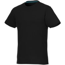 Camiseta de manga corta de material reciclado GRS de hombre Jade