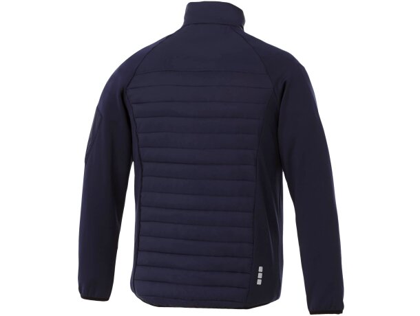 Chaqueta aislante híbrida de hombre Banff con plumón sintético Azul marino detalle 9