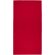 Toalla deportiva Lucas RPET 70x140 con bolsa reciclada Rojo detalle 23