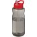Bidón deportivo H2O Active Eco Big Base 1 litro reciclado Carbón/rojo