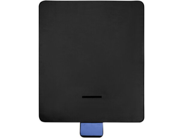 Manta pícnic Salvie de plástico reciclado con certificado GRS Azul real detalle 3