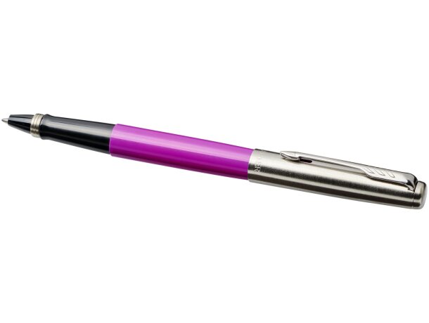 Rollerball de plástico y acero inoxidable Jotter Magenta detalle 20