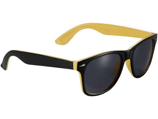 Gafas de sol bicolor Sun Ray Amarillo/negro intenso detalle 18