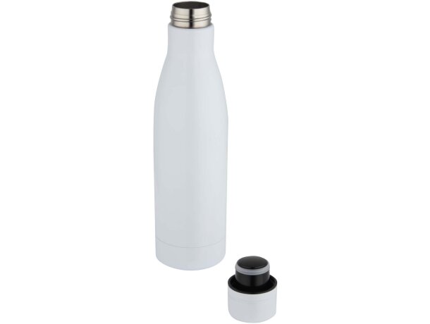 Botella térmica Vasa 500ml acero con aislamiento de cobre Blanco detalle 3