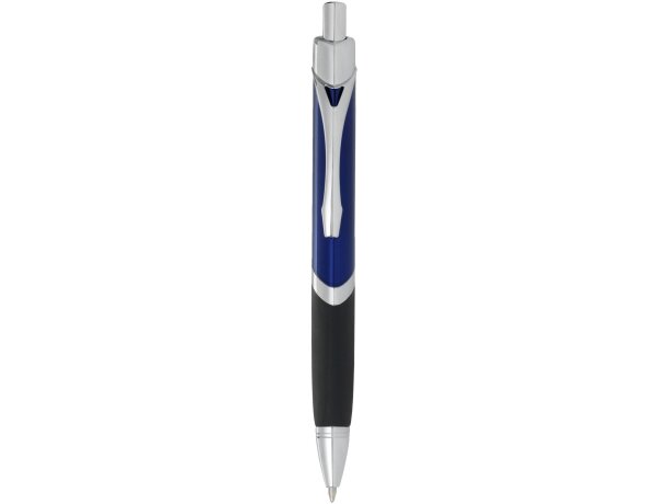 Bolígrafo con forma triangular en varios colores Azul/negro intenso detalle 1