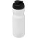 H2O Active® Base Bidón deportivo con Tapa Flip de 650 ml Blanco/negro intenso