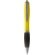Bolígrafo ergonómico con clip amarillo/negro intenso