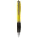 Bolígrafo ergonómico con clip Amarillo/negro intenso