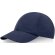 Gorra reciclada de 6 paneles Cool Fit GRS Mica Azul marino