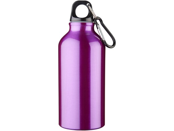 Cantimplora de aluminio con mosquetón 350 ml personalizado