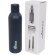Botella termo con logo con tapa de rosca en acero inoxidable Thor Azul detalle 29