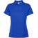 Polo manga corta mujer Tormo Roly poliéster reciclado entallado Azul real