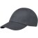 Gorra fit fresca de 6 paneles Gris tormenta