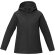 Chaqueta softshell acolchada Notus para mujer con capucha Negro intenso detalle 27