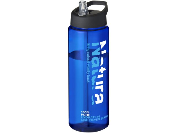 H2O Active® Vibe Bidón deportivo con tapa con boquilla de 850 ml Azul/negro intenso detalle 13