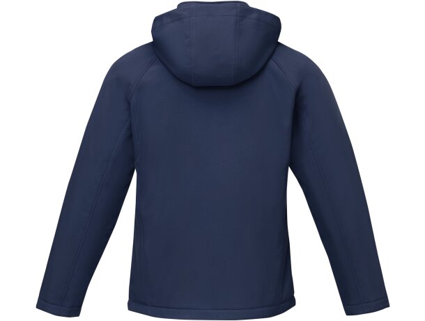 Chaqueta softshell acolchada para hombre Notus con capucha Azul marino detalle 18