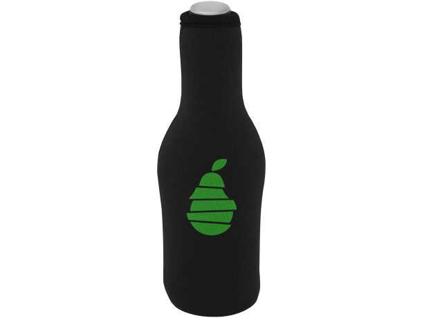 Funda para botellas térmicas de neopreno plegable Fris Negro intenso detalle 21